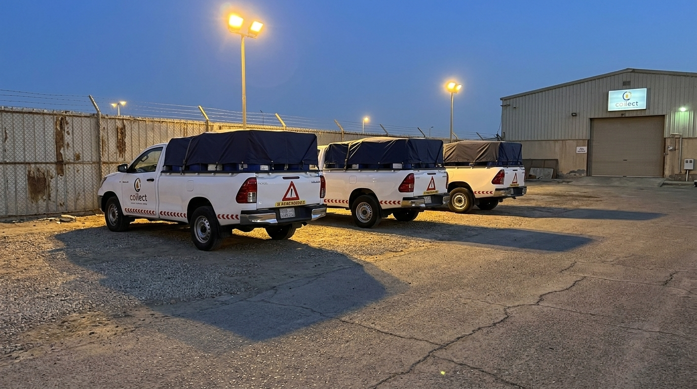 Nationwide pickup fleet at dispatch